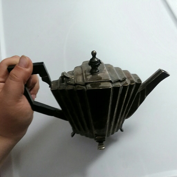 Vintage Art Deco Small Teapot Silver Plated - Picture 7 of 7